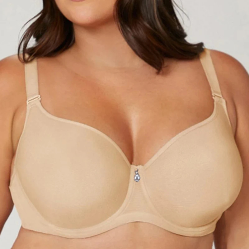 Plus Size Women's Mesh Support - огляд і ціна Underwire Bra Padded