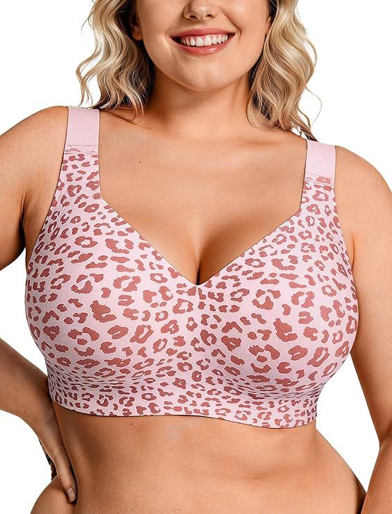 Plus Size Wireless Jelly Bra W - огляд і ціна Plunge Bra Push Up